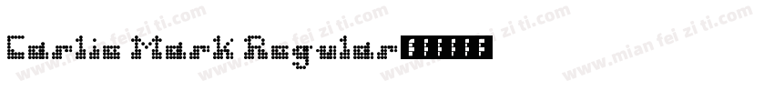 Carlie Mark Regular字体转换